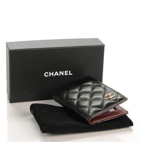 chanel lambskin cardholder|Chanel Wallets & Card Holders .